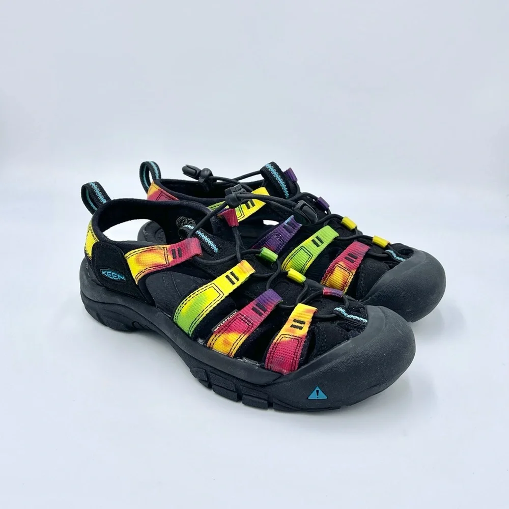 Keen Newport H2 Retro Tie Dye Closed Toe Water Hiking Sandals Women’s size 7.5